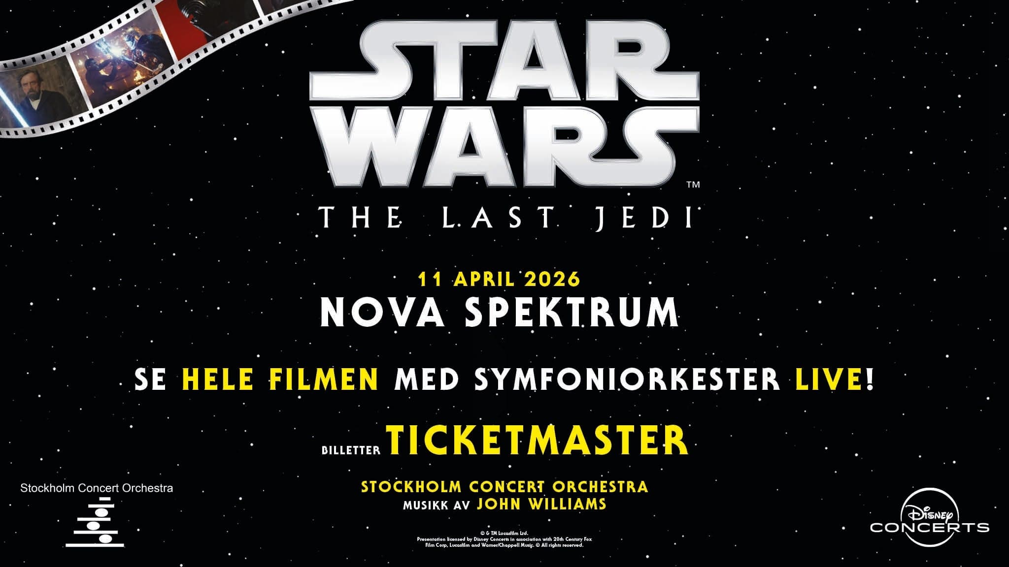 Star Wars: The Last Jedi Live In Concert